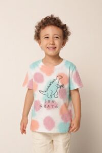 Camiseta Infantil Sou Grato