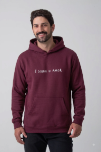 MOLETOM COM GORRO - E SOBRE O AMOR