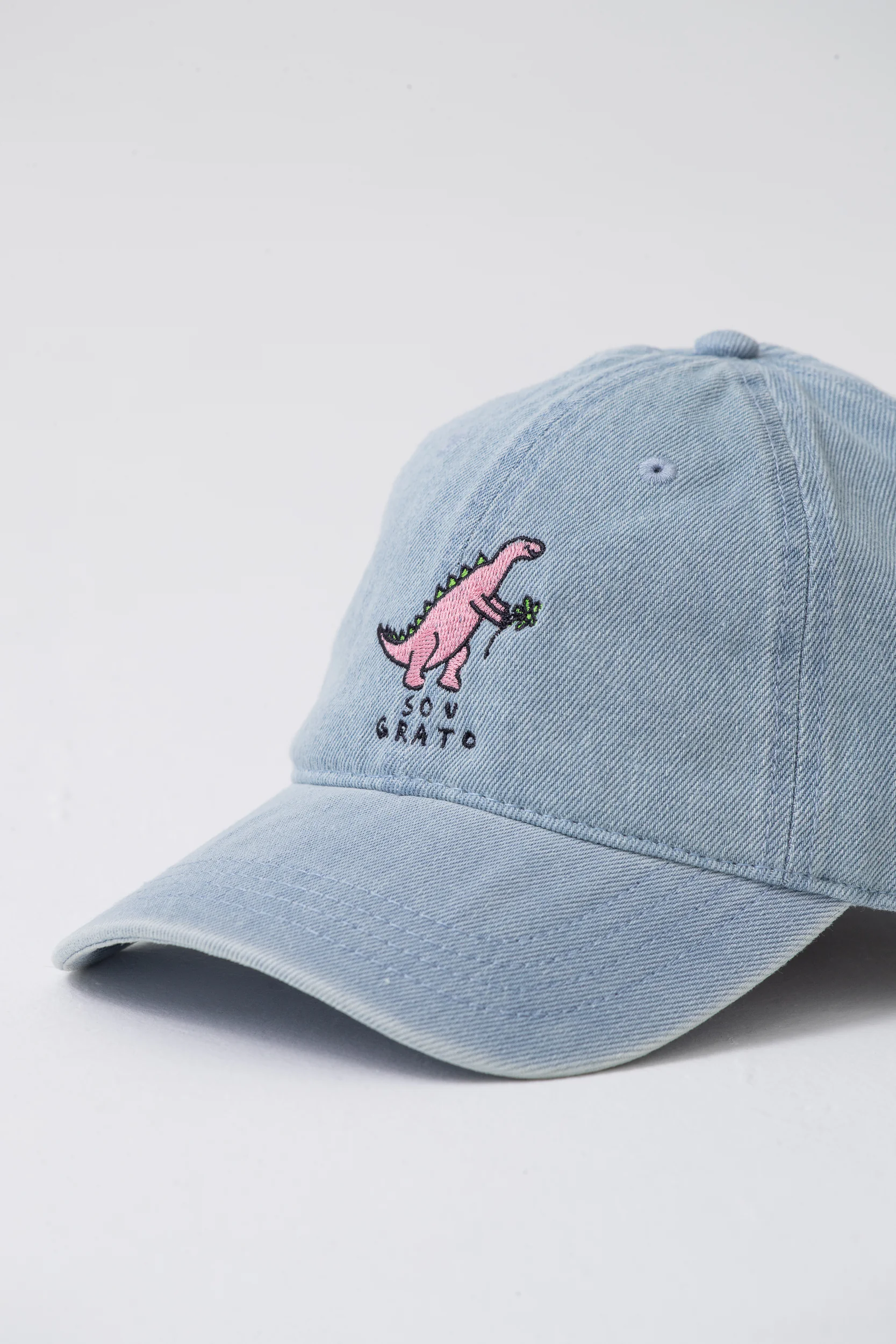 BONÉ SOU GRATO - JEANS - Imagem 3