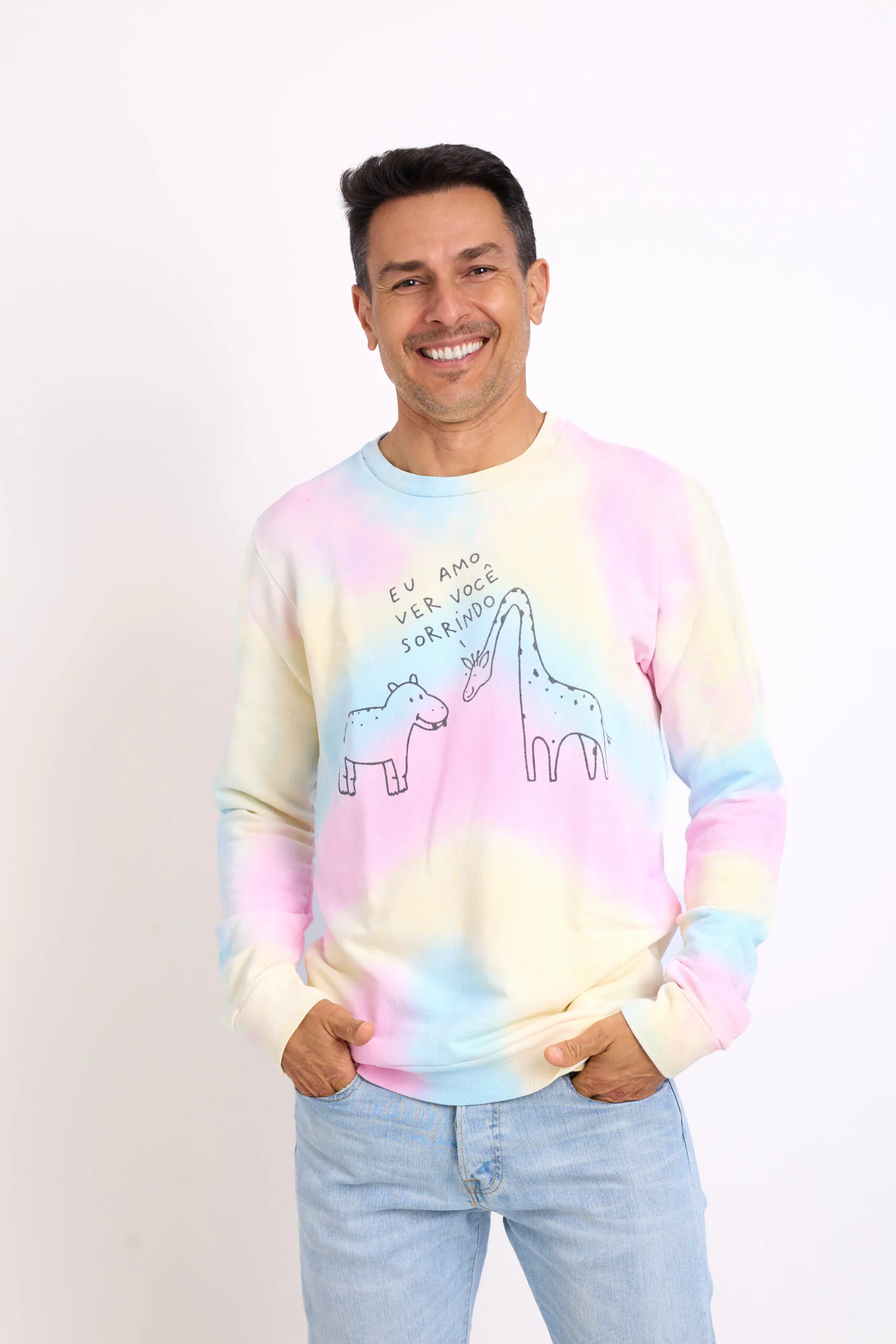 MOLETOM EU AMO VER VOCÊ SORRINDO - Imagem 3