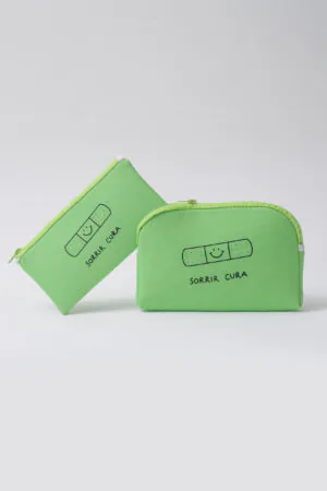 KIT NECESSAIRE - SORRIR CURA VERDE LIMÃO