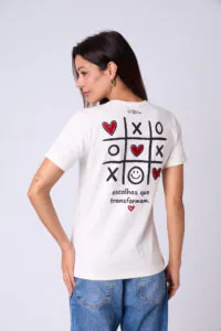 CAMISETA - ESCOLHAS QUE TRANSFORMAM